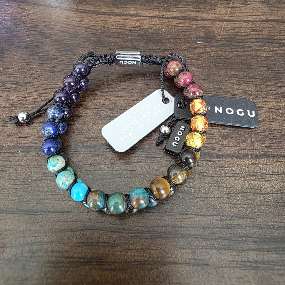 Multicolor Beaded Unisex Bracelet - Brand New!